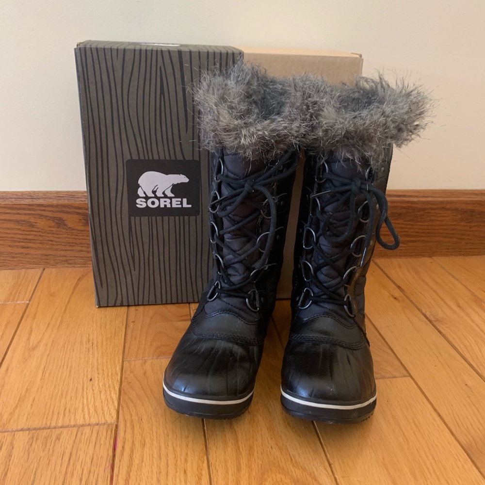SOLD Sorel Tofino ll womens black grey boots🖤